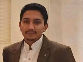 Syed Ali Shah Bukhari was killed in a crash on Regina's Ring Road on March 2. (Facebook)