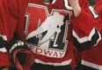 A Medway High school hockey team jersey.