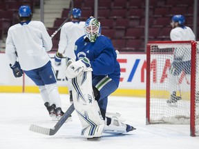 The Vancouver Canucks won't hold a morning skate Thursday, ahead of a scheduled evening game against the Arizona Coyotes at the Gila River Arena.