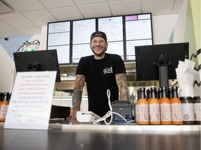Chef Chris Cole founded Gud Eats vegan restaurant in Saskatoon in 2017. The restaurant's second-ever location is opening on April 29, 2020, in downtown Regina, with extra precautions given the COVID-19 pandemic.