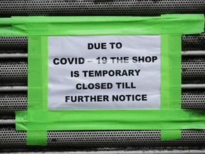 A re-opening of the economy everywhere can be discussed when we see cases of COVID-19 falling.