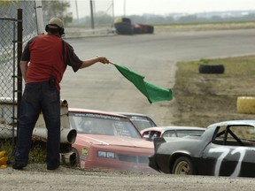 An afternoon at Kings Park Speedway (shown in 2013) proved to be very fortuitous for a rookie reporter named Rob Vanstone in 1986.