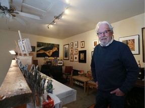 Hugo Alvarado at his home studio in Saskatoon on February 7, 2018. Alvarado died on Saturday, May 23 at the age of 71. Michelle Berg / Saskatoon StarPhoenix