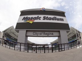 Mosaic Stadium would be the home stadium if the Saskatchewan Roughriders are successful in their bid to be the CFL hub city. The bid is contingent on there being a CFL season in 2020.