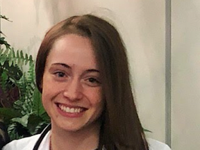 Madeline Parker, a third year medical student at the University of Saskatchewan, is participating in the Student Senior Isolation Prevention Partnership (SSIPP), which connects medical students with isolated seniors for weekly phone calls during the COVID-19 pandemic. (Photo courtesy of Madeline Parker)