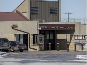 The Provincial Correctional Centre in Saskatoon on Thursday, April 2, 2020.