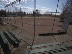The Douglas Park softball diamonds have been vacant this spring due to COVID-19, but that will soon change due to the lifting of restrictions.