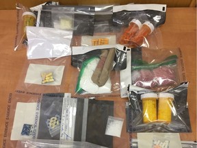YORKTON, Sask. June 14, 2020: RCMP officers seized two ounces of fentanyl, three ounces of cocaine, 250 dilaudid pills and 98 hydromorphone pills.