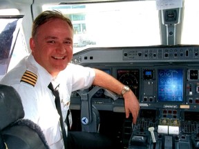 Marty Burke has been an Air Canada pilot for 20 years.