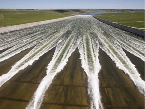 Gardiner Dam at Lake Diefenbaker.