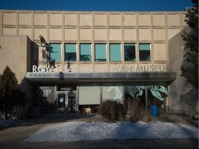 The Royal Saskatchewan Museum on Albert Street in Regina, Saskatchewan on Dec 27, 2019.