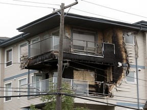 A condo unit located at 215 Smith St. North had a fire early July, 5, and people have not been able to return yet as of Friday, July 10, 2020.