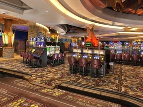 Inside Dakota Dunes Casino, south of Saskatoon. The Saskatchewan Indian Gaming Association (SIGA) recently agreed with the province of Saskatchewan to extend its financial agreement until 2037.