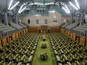 The House of Commons in Ottawa.