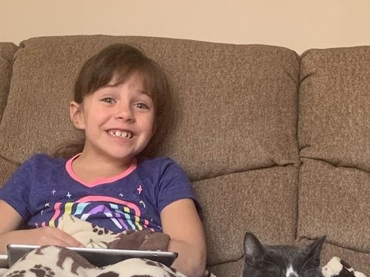  Tessa Bryant was seven years old when her mother killed her and her 11-year-old brother Wes in a murder-suicide in North Battleford, Sask. Tessa loved animals, according to her father, Mike Bryant. Supplied family photo/Mike Bryant.