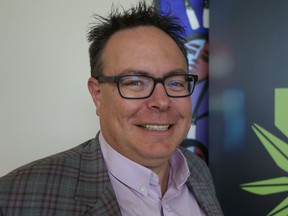 Sean Willy, CEO of Des Nedhe, in the English River Business Complex near Saskatoon on Oct. 25, 2018. (Saskatoon StarPhoenix).