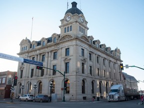 Moose Jaw City Hall on Main Street