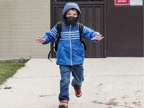 Students made their way back to schools across Saskatchewan this week, most with masks at the ready.