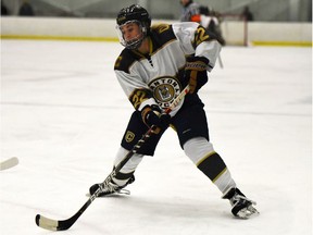 Alyssa Hein in action with the SUNY Canton Kangaroos in New York.