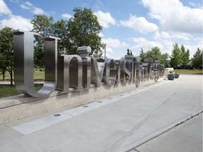 REGINA, SASK :  June 15, 2017  -- Sign at the University of Regina. TROY FLEECE / Regina Leader-Post