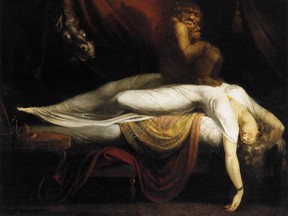 The Nightmare, by Henry Fuseli, 1781.