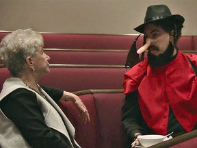 The lawsuit alleged that Sacha Baron Cohen, in character as Borat, interviewed Judith Dim Evans in Atlanta about the Holocaust “under false pretenses".