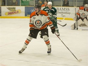 Tyson Janzen and his Yorkton Terriers teammates are dispersing until at least January due to a province-wide shutdown of team sports.