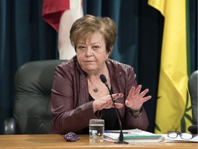 Saskatchewan Finance Minister Donna Harpauer announced the top-up would return starting Nov. 19