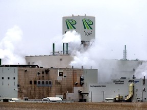 The Cory Potash Mine west of Saskatoon