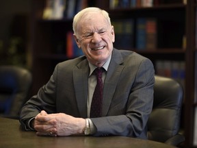 Saskatchewan Information and Privacy Commissioner Ron Kruzeniski at his office in Regina.  Kruzeniski is blind and is the chair of the CNIB's national board of directors.