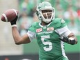 Kevin Glenn threw for 4,038 yards and 25 touchdowns with the 2017 Saskatchewan Roughriders.