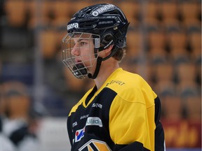 Connor Bedard practises with the HV71 junior club in Sweden. Photo courtesy HV71.