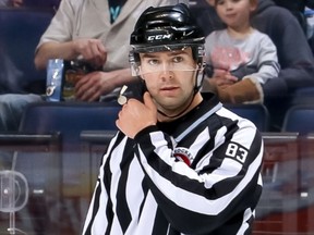 Tarrington Wyonzek of Regina works the lines in an AHL game. Photo by Jonathan Kozub, Point Shot Photography.