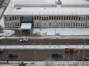 Court of Queen's Bench/Saskatchewan Court of Appeal building is seen in Regina, Saskatchewan on Dec. 11, 2020