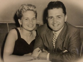 Huddy and Shirley Bell in Las Vegas, around 1960. Photo courtesy Dr. Tom Bell.