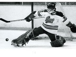Jamie Reeve, who backstopped the Regina Pats to the WHL's 1983-84 East Division title, faced Brandon's Ray Ferraro many times that season — in which he scored a league-record 108 goals.