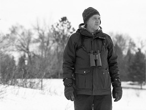 Dan Sawatzky stands on the edge of Wascana Lake on Dec. 31, 2020.