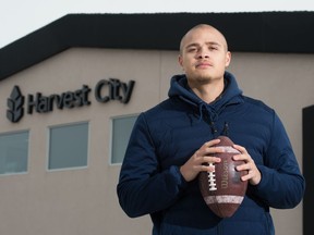 Regina product Atlee Simon has moved on from football to teaching at Harvest City.