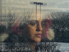 Agam Darshi, writer, director and star of Donkeyhead, which is being filmed in Regina in January and February 2021. Photo Credit: Leo Harim, Cinematography.