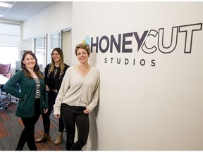 Holly Hannigan, Tara Mewis and Jennifer Jellicoe (left to right) are all part of Honey Cut Studios, and have been working on the documentary series #IGotThis, which details the incredible stories of people with physical and mental disabilities overcoming difficulties in their lives.