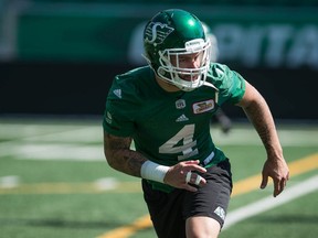 Linebacker Cameron Judge, shown with the Saskatchewan Roughriders, has reportedly signed with the Toronto Argonauts.