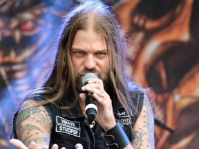 Regina musician Stu Block resigned from his job as lead singer of metal band Iced Earth.