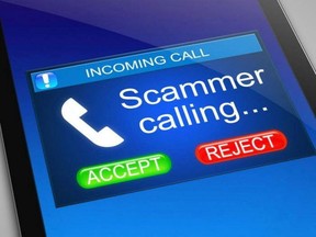 Scam artists frequently contact individuals in telemarketing schemes.