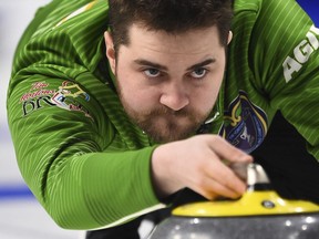 Team Saskatchewan skip Matt Dunstone is aiming to improve on a third-place showing at the 2020 Tim Hortons Brier,