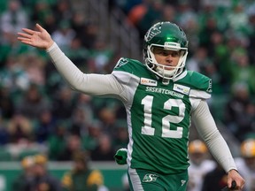 Saskatchewan Roughriders kicker Brett Lauther recently signed a new contract with the CFL team.