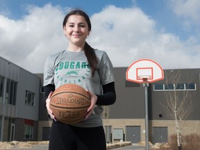 Eden Wells, from Harvest City Christian Academy, is excited to join the University of Regina Cougars women's basketball team.