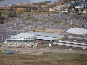 The Marquis Downs race track.