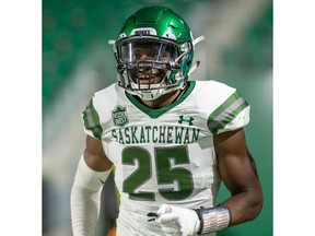 The Riders selected defensive back Nelson Lokombo in Tuesday's CFL draft, marking the second consecutive year they have used a first-round pick on a University of Saskatchewan product.