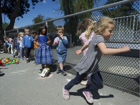 The federal Liberals have promised $30 billion over five years for a national childcare program.