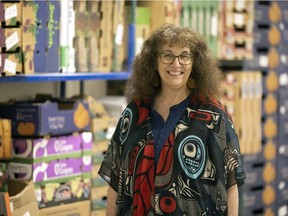 Dana Folkersen stands inside the REACH office on Osler Street in Regina on June 16, 2021.